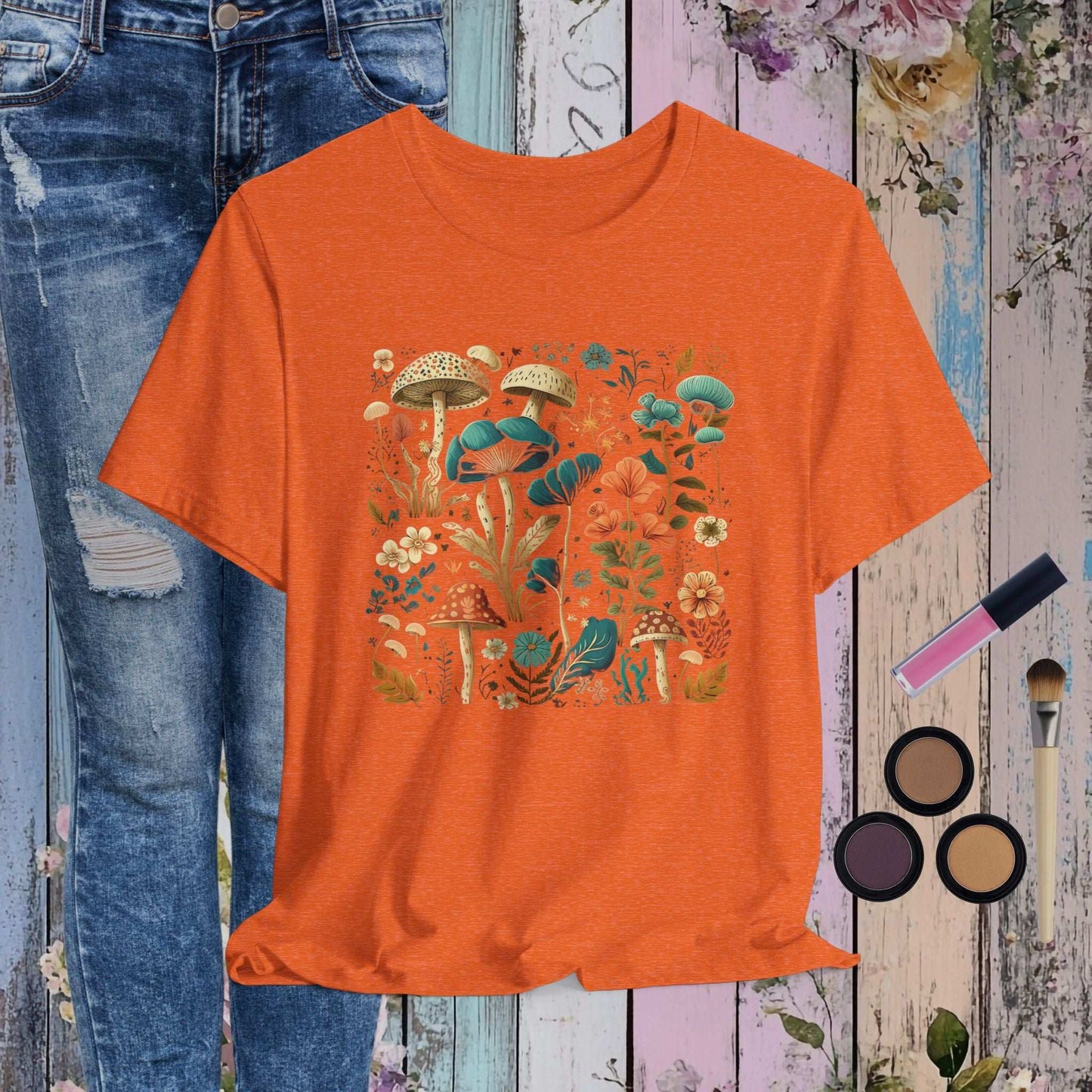 Mushroom Garden T-shirt - Fairy Dust Tee Shop
