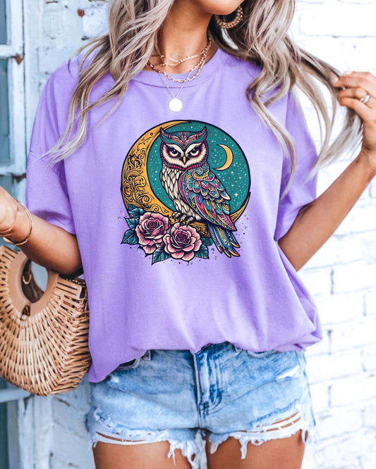 Mystical Owl T-Shirt - T-Shirt