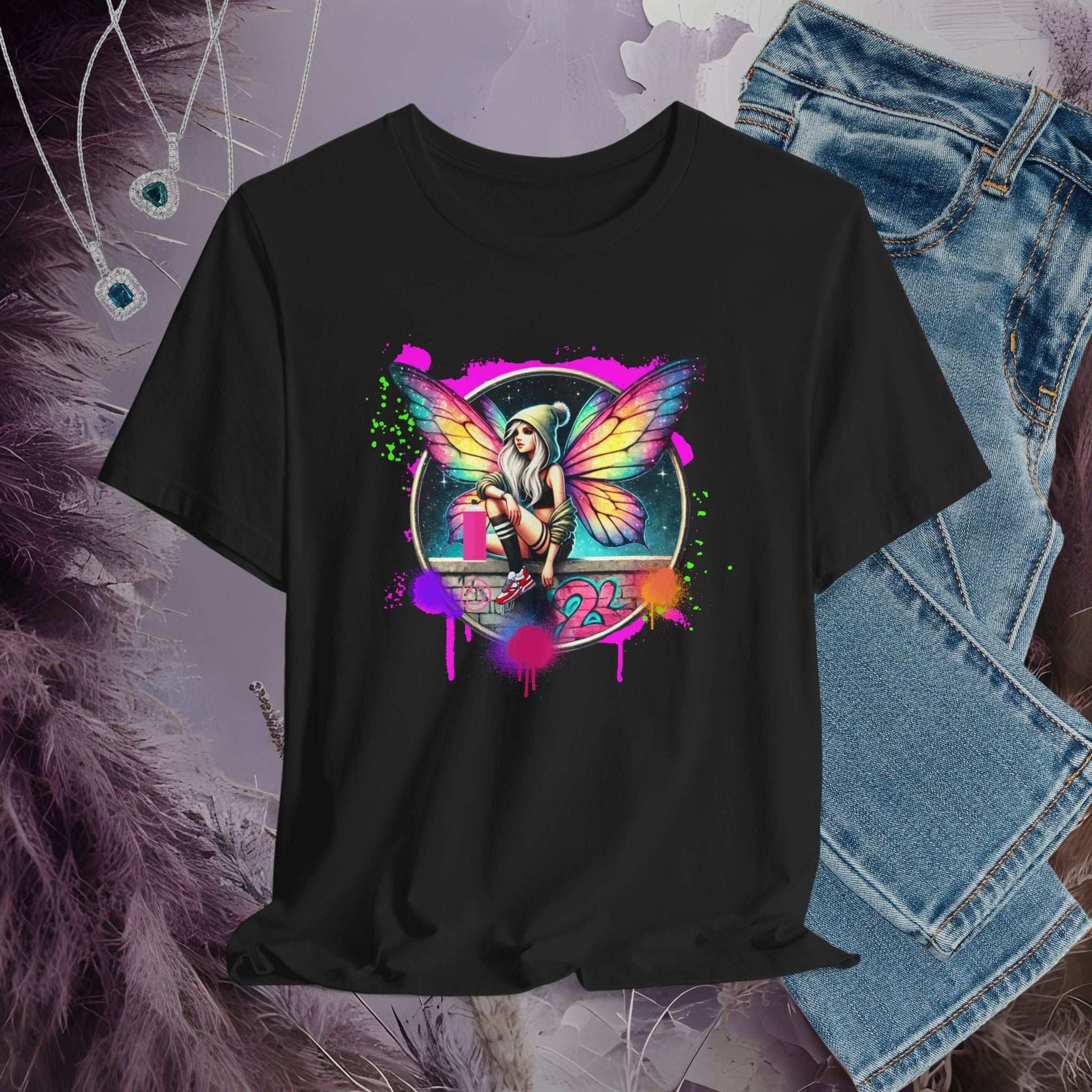 Urban Fairy T-shirt - Fairy Dust Tee Shop
