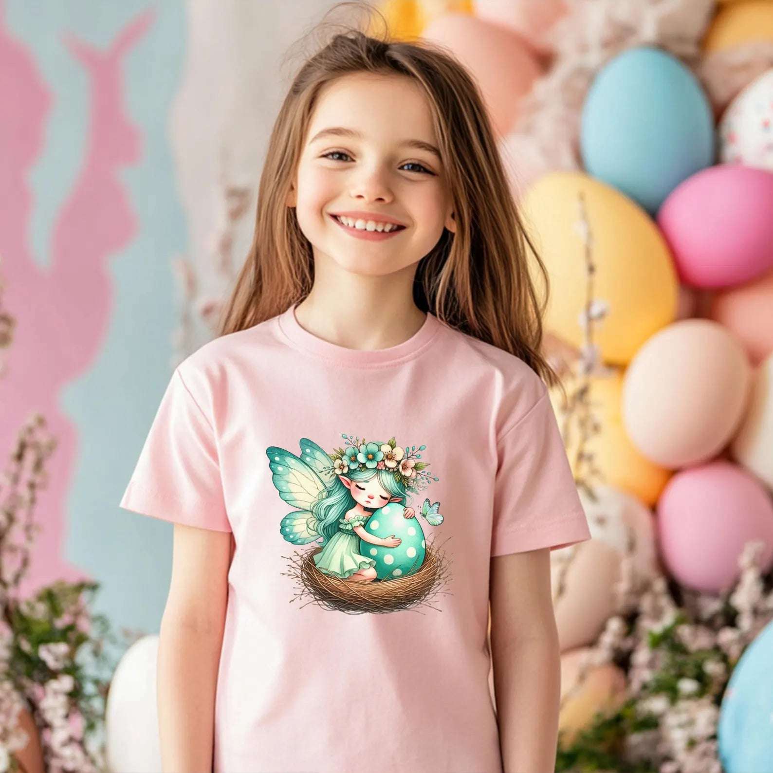 Whimsical Fairy Easter Youth T-shirt - Fairy Dust Tee Shop