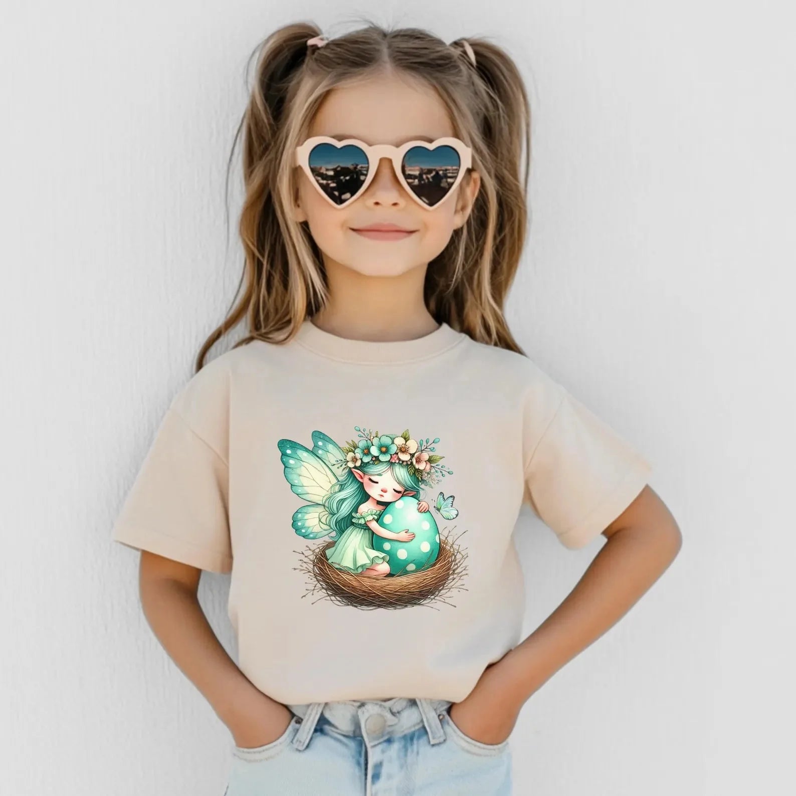 Whimsical Fairy Easter Youth T-shirt - Fairy Dust Tee Shop