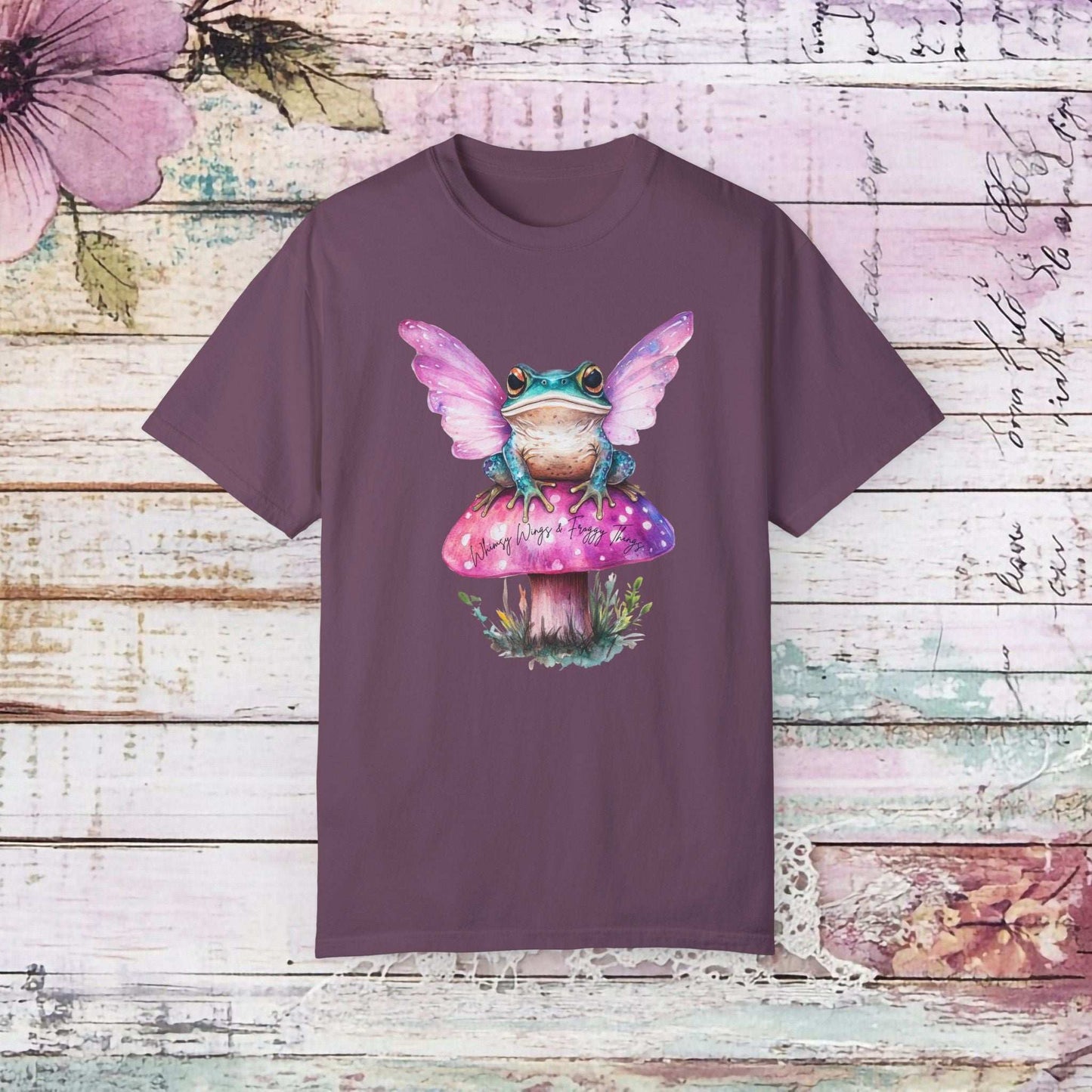 Whimsical Frog Fairy T-Shirt - Fairy Dust Tee Shop