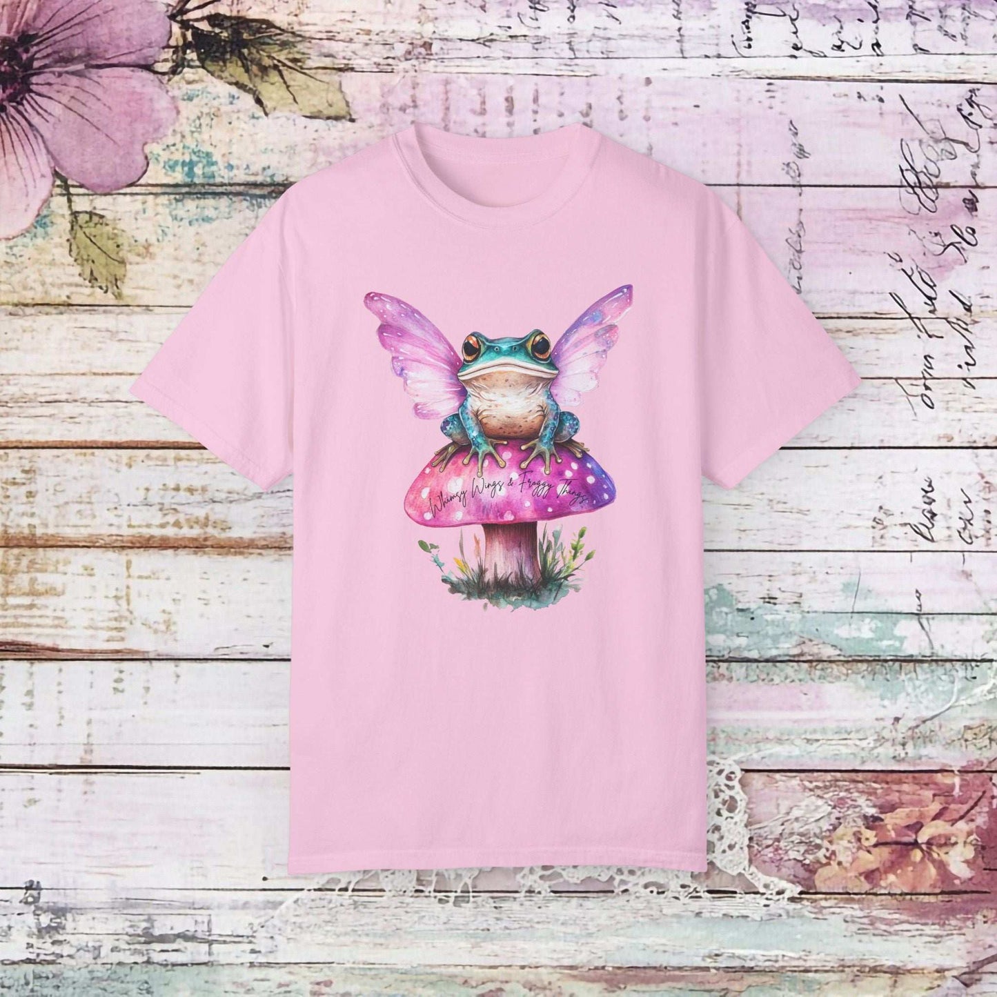 Whimsical Frog Fairy T-Shirt - Fairy Dust Tee Shop