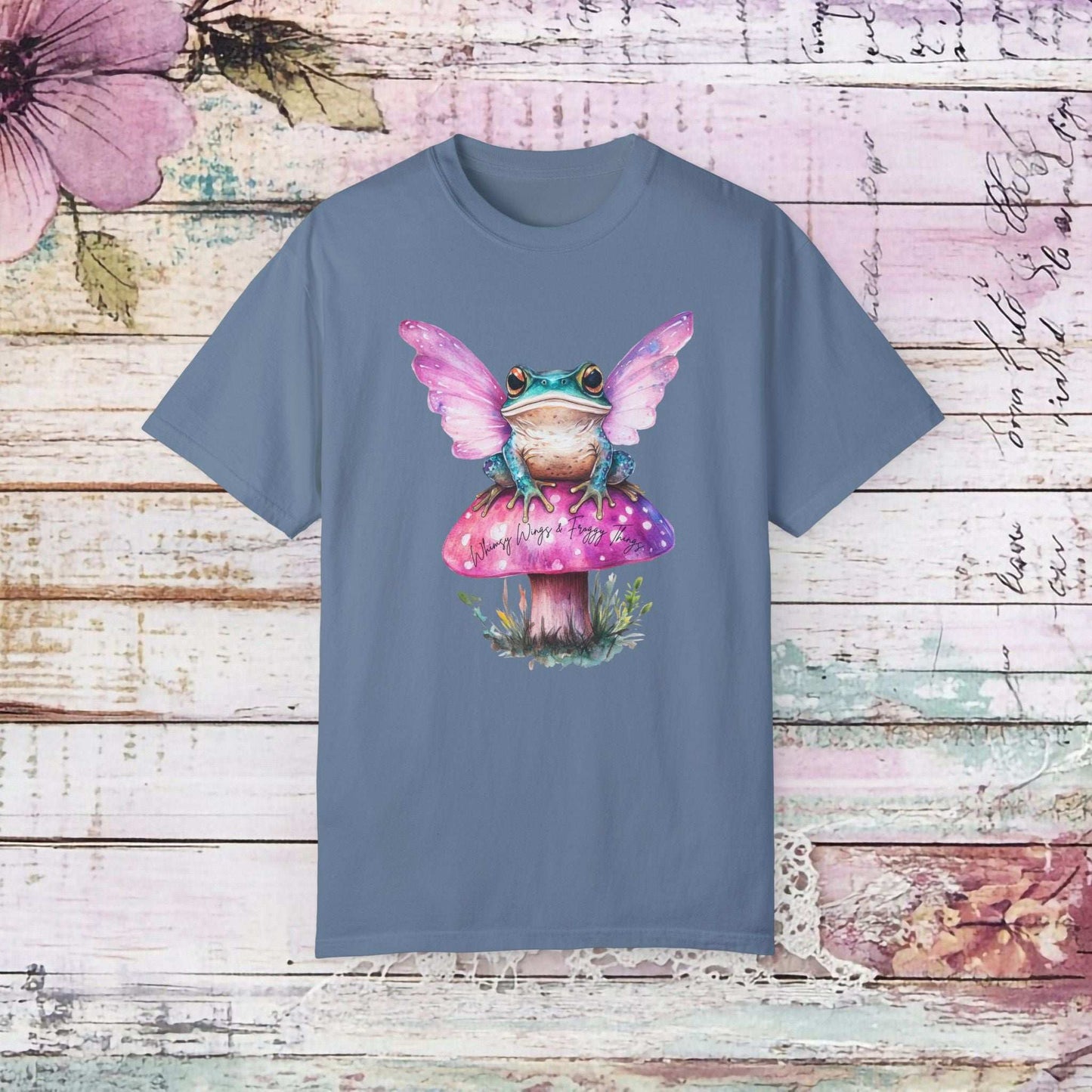 Whimsical Frog Fairy T-Shirt - Fairy Dust Tee Shop