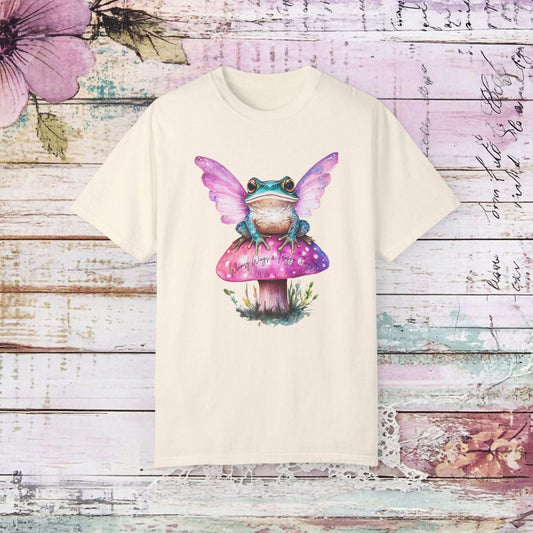 Whimsical Frog Fairy T-Shirt - Fairy Dust Tee Shop