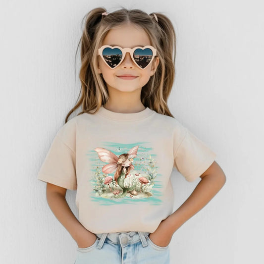 Whimsical Mermaid Fairy Youth Tee - Fairy Dust Tee Shop